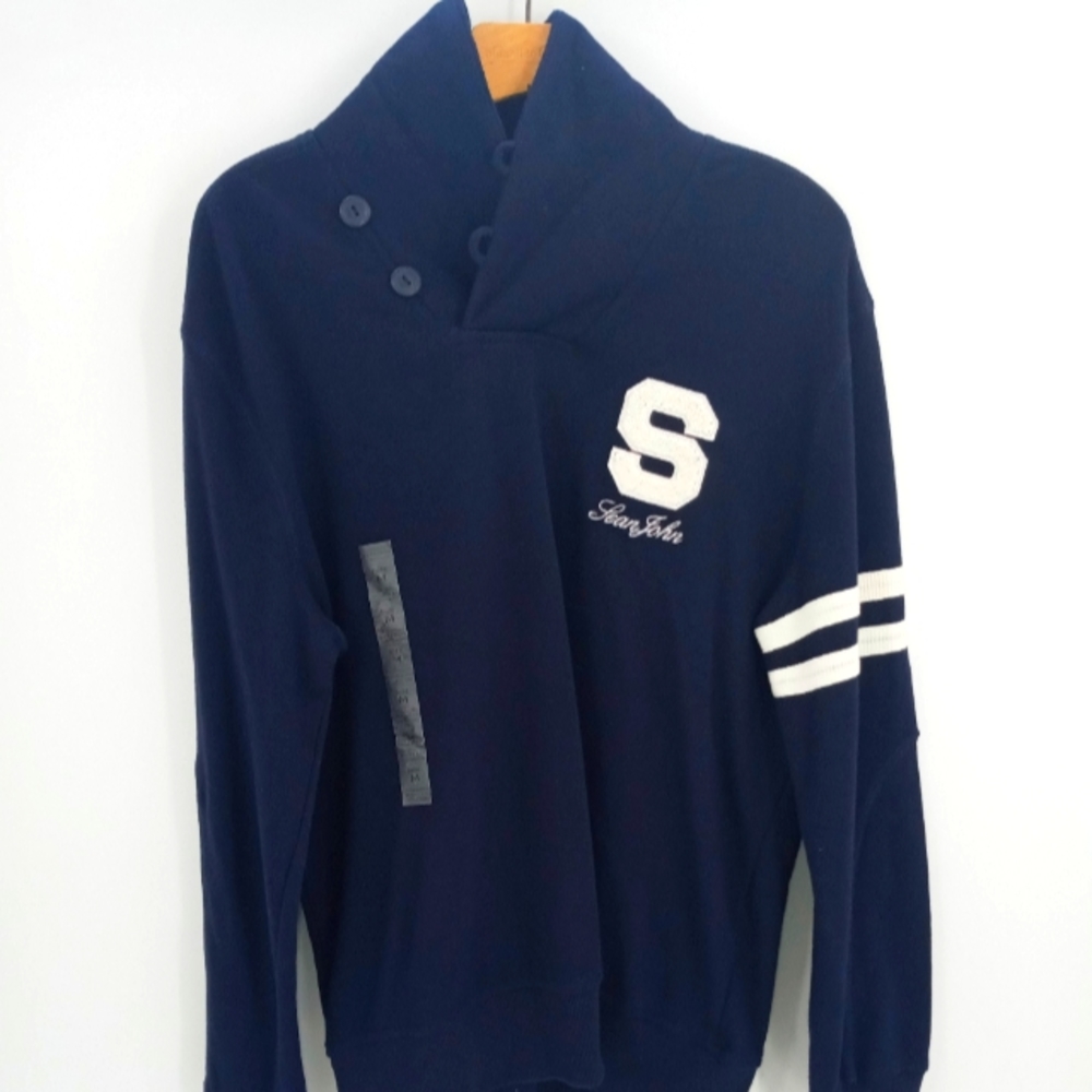 Sean John Cow Neck Sweater
